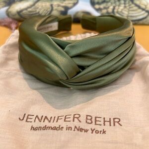 Like New Silk Jennifer Behr Twist Headband